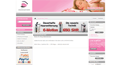 Desktop Screenshot of kosmeticwelt.de